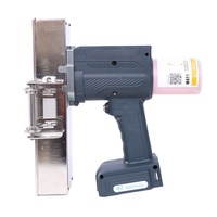 Printer Label Inkjet Genggam Android 32 Dot Matrix Karakter Besar Transmisi Nirkabel Penggunaan Terus Menerus 8+ Jam Baru