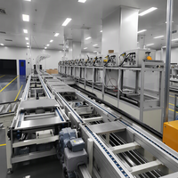Lini Konveyor Rantai Kecepatan Ganda MV Instrument Box untuk Perakitan Produk Sedang & Kecil