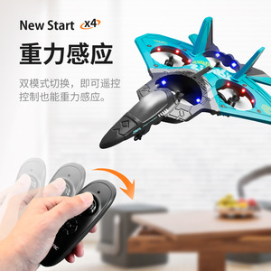 Avion de Chasse Télécommandé Wi-Fi 2.4G V17 en Mousse EPP avec Composants Métalliques, Modèle RC de Stunt Aérien et Batteries - Product Image 4