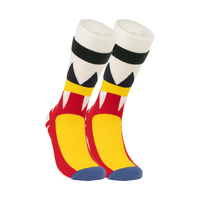 Chaussettes de sport unisexes en coton de qualité pour le printemps et l'automne.