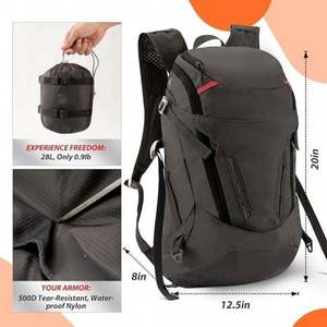Sac de sport pliable multifonctionnel léger et imperméable, sac à dos de voyage et de fitness pour hommes et femmes, sac de randonnée – Grande Vente - Product Image 5