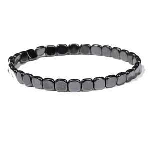 <b>Healing</b> <b>Bracelet</b> <b>Healing</b> Black Gallstone <b>Bracelet</b> Hematite <b>Bracelet</b> Elastic For Workplace Everyday Life Gift For Men - Product Image 5