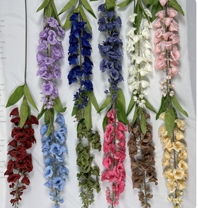 Campanula Artificial Blanca Larga FL-843, <span class=keywords><strong>Campanilla</strong></span> de Seda, Decoración de Campanas de Viento, Flores Artificiales para Boda - Product Image 2