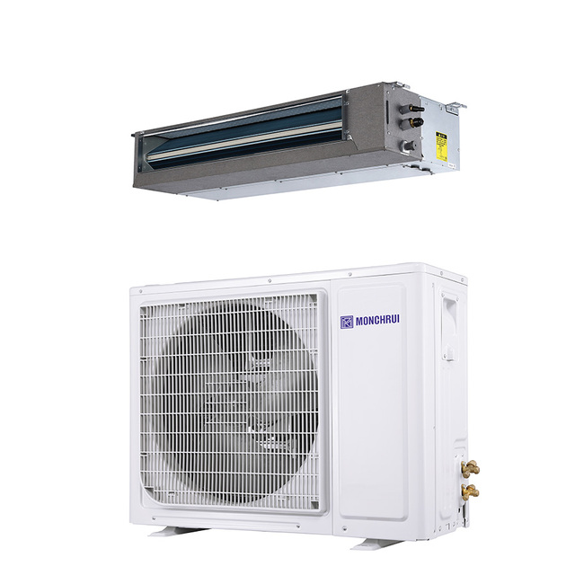 New 18000 Btu Ducted Split Unit Inverter Air Conditioner with Automatic Control R-410A Refrigerant Pump & Motor