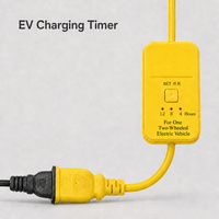 Minuteur de charge pour véhicule électrique, prise d'extension, contrôle automatique intelligent de l'alimentation, protection contre les surcharges, conception de sécurité