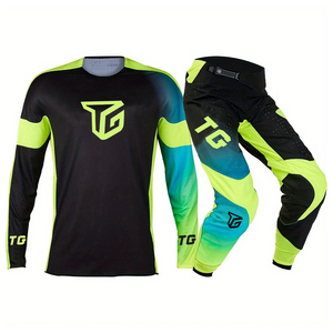 MS16-Ropa de bicicleta de montaña con diseños personalizados, Jersey, pantalón, traje, proveedor directo de fábrica, conjunto de ropa de <span class=keywords><strong>motocross</strong></span> - Product Image 2