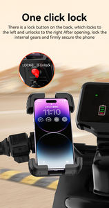 Bicycle Scooter Handlebar Phone Cradle <strong>Clip</strong> - Product Image 4