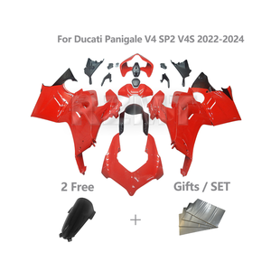 Kit de carénage de moto pour Ducati <span class=keywords><strong>Panigale</strong></span> V4 SP2 <span class=keywords><strong>V4S</strong></span> 2022-2024 <span class=keywords><strong>2023</strong></span> Injection ABS Accessoires de carénages personnalisés D1023-101a - Product Image 1