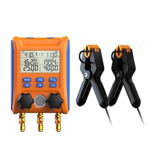 Manómetro Digital Elitech con Válvula de 2 Vías y Abrazaderas para Termómetro, para Piezas de Calefacción, Sistemas HVAC, Aluminio <span class=keywords><strong>LMG</strong></span> - Product Image 1
