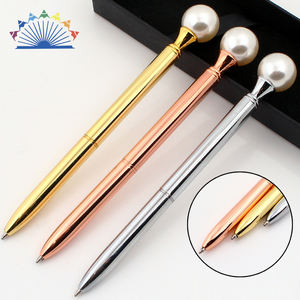 Bolígrafo de Metal Personalizado con Logotipo de Regalo de Boda, Bolígrafo de Escritura Personalizada con Perla, 1.0 mm, Instrumento de Escritura Metálico - Product Image 4