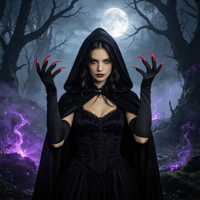 Gants longs d'Halloween avec ongles longs, gants griffes de vampire, sorcière, fantôme, accessoires de costume de cosplay