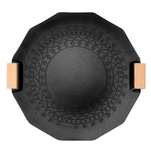 Plaque de cuisson <span class=keywords><strong>pour</strong></span> <span class=keywords><strong>barbecue</strong></span> sans fumée antiadhésive <span class=keywords><strong>en</strong></span> <span class=keywords><strong>pierre</strong></span> médicale portable d'extérieur - Product Image 5