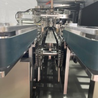 Machine d'emballage horizontale automatique pour comprimés et capsules, 50-100 sacs/min, pour l'emballage sous blister dans l'industrie alimentaire