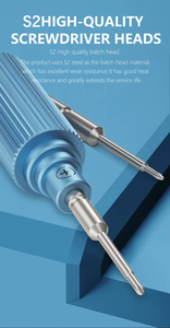 Maant MY-081 Little Blue Fat jeu de tournevis S2 embout magnétique pour réparation de téléphone Android vis internes outil de démontage - Product Image 4