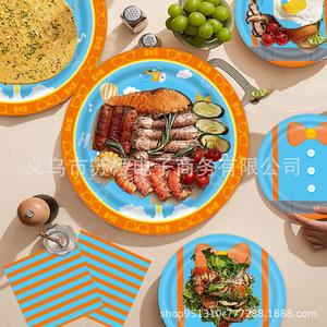 Artículos para Fiestas <span class=keywords><strong>de</strong></span> Cumpleaños Infantiles <span class=keywords><strong>de</strong></span> Dibujos Animados, Juego Completo para Fiestas, Pancarta <span class=keywords><strong>de</strong></span> Cumpleaños, Platos, Globos, Gorros, Regalos para Baby Shower - Product Image 3