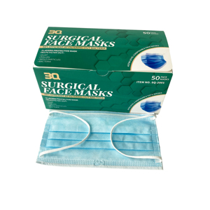 Masker Wajah medis rumah sakit kustom contoh gratis <span class=keywords><strong>3</strong></span> lapisan masker bedah klinik gigi - Product Image 4