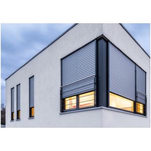 Volets roulants horizontaux à suspension en verre trempé à cadre fin en alliage d'aluminium à fenêtre simple en verre de conception moderne - Product Image 6