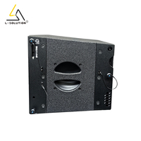 V12 Haut-parleur passif bidirectionnel unique de 12 pouces Design compact 8 Ohm Line Array Haut-parleurs de système de sonorisation de scène extérieure de puissance 2000W