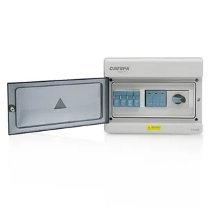 Equipped With A Surge Protector And An Isolator 2 INPUT 1 OUTPUT 600VDC 1000VDC IP65 Custom Photovoltaic Combiner Box