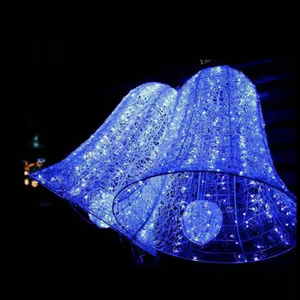 Nouvelle lampe LED géante imperméable à motif cloche pour la décoration extérieure de Noël dans les rues - Product Image 2