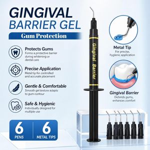 Gel de Protección de Encías 1.5ML 3ML, Gel de Protección Gingival que Proporciona una Barrera Protectora para el Blanqueamiento Dental - Product Image 5