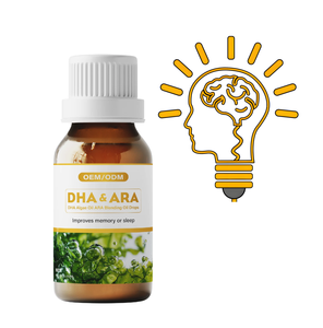 Gotas de Aceite de Algas DHA OEM/ODM Marca Privada ARA para Mantener la Salud Ocular, Suplemento Nutritivo para <span class=keywords><strong>el</strong></span> Crecimiento Humano y <span class=keywords><strong>el</strong></span> Cuidado de la Salud Familiar - Product Image 1