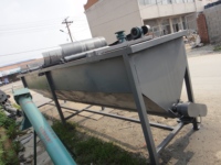 Bac de lavage et bac de rinçage flottants en plastique pour ligne de recyclage