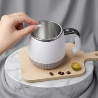Nouvelle tasse à café intelligente 2025 avec affichage de la température, shaker portable électrique magnétique SUS316 pour milkshake et protéines en poudre