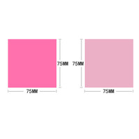 Blocs-notes autocollants personnalisables avec logo, couleurs vives, faciles à coller, pour la maison, le bureau, l'école, les carnets, cadeau promotionnel