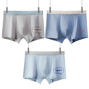 Youth Seamless <strong>Junior</strong> High School Student Cotton Underwear Young Men <strong>Boxer</strong> Shorts for Adolescent Boy - Product Image 5
