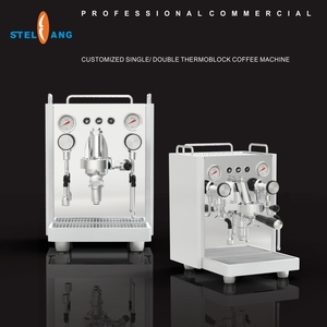 Custom Cafetera OEM Espresso Italiana Automatic Rotary Vane Pump Expresso Coffee Makers Commercial Coffee Brew Machine - Product Image 3