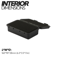 Boîtier en plastique dur ABS de haute qualité Mini étui à outils de protection personnalisé IP67Boîte à outils étanche