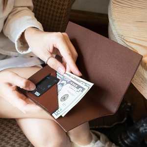 ที่ใส่บิลร้านอาหารหนัง PU แบบสั่งทำพร้อมโลโก้  สำหรับใส่บัตร  ของขวัญต้อนรับสำหรับร้านกาแฟ - Product Image 3