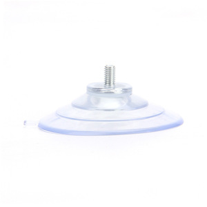 Transparent Pvc Suction Cup With M5 Metal Screw For Aquarium Plant Fixing Waterproof Design - Product Image 2
