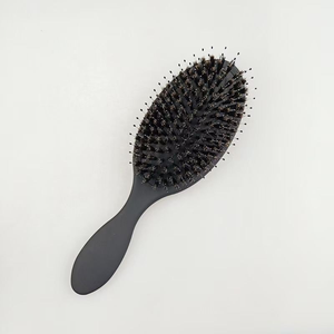 Brosse de soin des cheveux, brosse de massage, brosse courbée pour cheveux secs et humides, brosse à cheveux en nylon et poils de sanglier à coussinets souples, outils de coiffure pour la beauté - Product Image 3