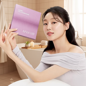 Arocell Super Collagen Mask Sheet 8P Good Quality Facial Masks - Product Image 2