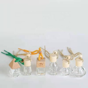 Botol Parfum Mobil Penyegar Udara Mewah, Botol Kaca Gantung Bening 3Ml 5Ml/8Ml/10Ml - Product Image 4