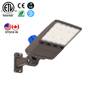 Lampu LED Shoebox 150W 200W 300W 140LM/W IP66 untuk Penerangan Jalan dan Tempat Parkir, Pengiriman dari Gudang USA - Product Image 1