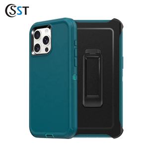 <span class=keywords><strong>Coque</strong></span> de téléphone intégrale avec clip rotatif pour <span class=keywords><strong>iPhone</strong></span> 14 Pro Protection anti-dérapante contre les chutes - Product Image 2
