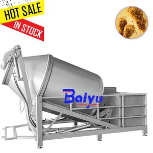 Baiyu New Design 2024 Baiyu Multi Functional Large Tilt Vacuum Tumbler For Meat Processing