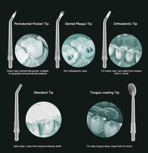 Portátil 3 modos 0mL tanque de agua IPX7 Oral Carer dientes limpiador recargable Oral <span class=keywords><strong>Dental</strong></span> eléctrico agua Flosser - Product Image 4