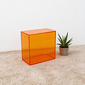 Easy Assembly Acrylic 3mm Irregular Shape Customizable Acrylic Display Case for Wall-Mounted Display Shelf - Product Image 3