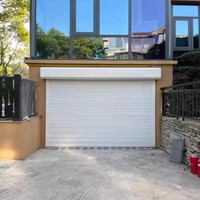 Porte de garage industrielle en aluminium robuste, volet automatique, volet roulant en aluminium isolé thermiquement pour entrepôt, atelier
