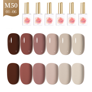 AILANUO Professional <b>Nail</b> Product Gel Supplier Wholesale Customize <b>Nail</b> Polish Uv Led Gel 6 Colors OEM Private Label Gel Bottle - Product Image 1
