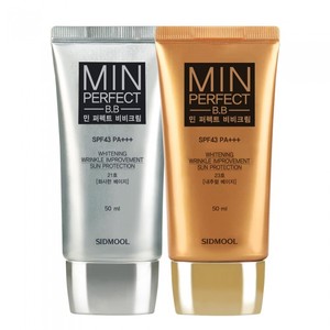 Seedmool Min Perfect <span class=keywords><strong>CC</strong></span> <span class=keywords><strong>Cream</strong></span> SPF43 PA +++ 50ml sbiancamento e alleggerimento minerale e chimica pressato in polvere trucco - Product Image 1