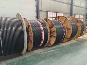 Câble blindé <span class=keywords><strong>de</strong></span> cuivre à haute tension simple/3 noyaux 70-240mm 3-110kv <span class=keywords><strong>isolation</strong></span> aérienne marine IP66 XLPE pour l'exploitation minière/acier - Product Image 6
