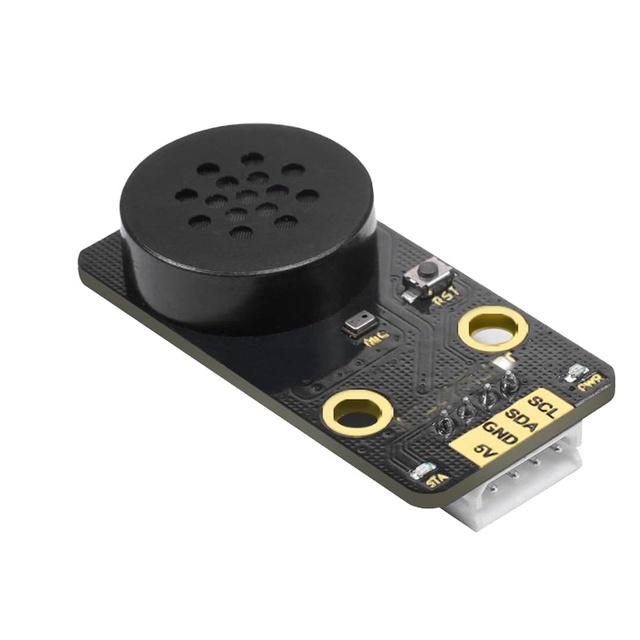 AI Voice Sensor Module Custom Wake Word Recognition Programmable Robot Sound Control Optical Sensor Offline Speak Control