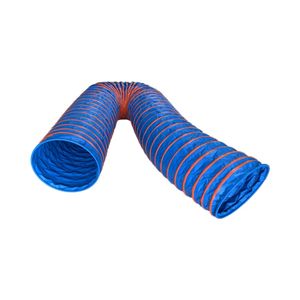 Tunnel d'agilité pour chien en PVC imperméable durable de 15 pieds, extrémité ouverte, 24 pouces, tubes flexibles renforcés pour l'entraînement des chiens de compagnie - Product Image 2