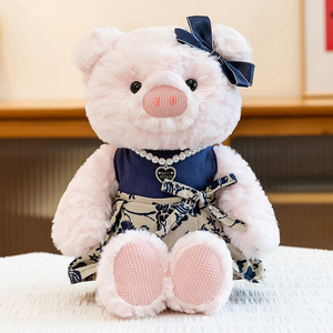 Nuova Collana Belo Tempo con Figurina di Maialino, Peluche Coniglio dalle Orecchie Lunghe, Regalo per Matrimonio, Bestseller Maialino - Product Image 2