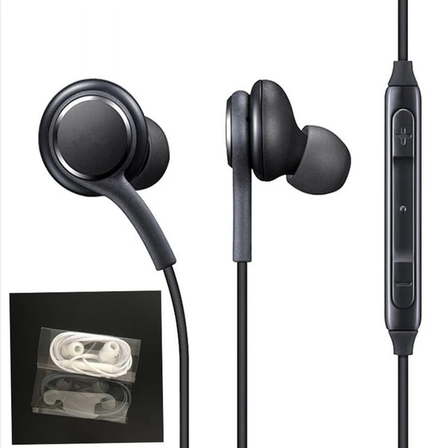 Original In-ear Wired Headset 3.5MM Sport Earbuds with Mic Digital Display IPX4 Waterproof for AKG